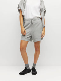 JHL Long Short (Cotton Cashmere) Grey Marle