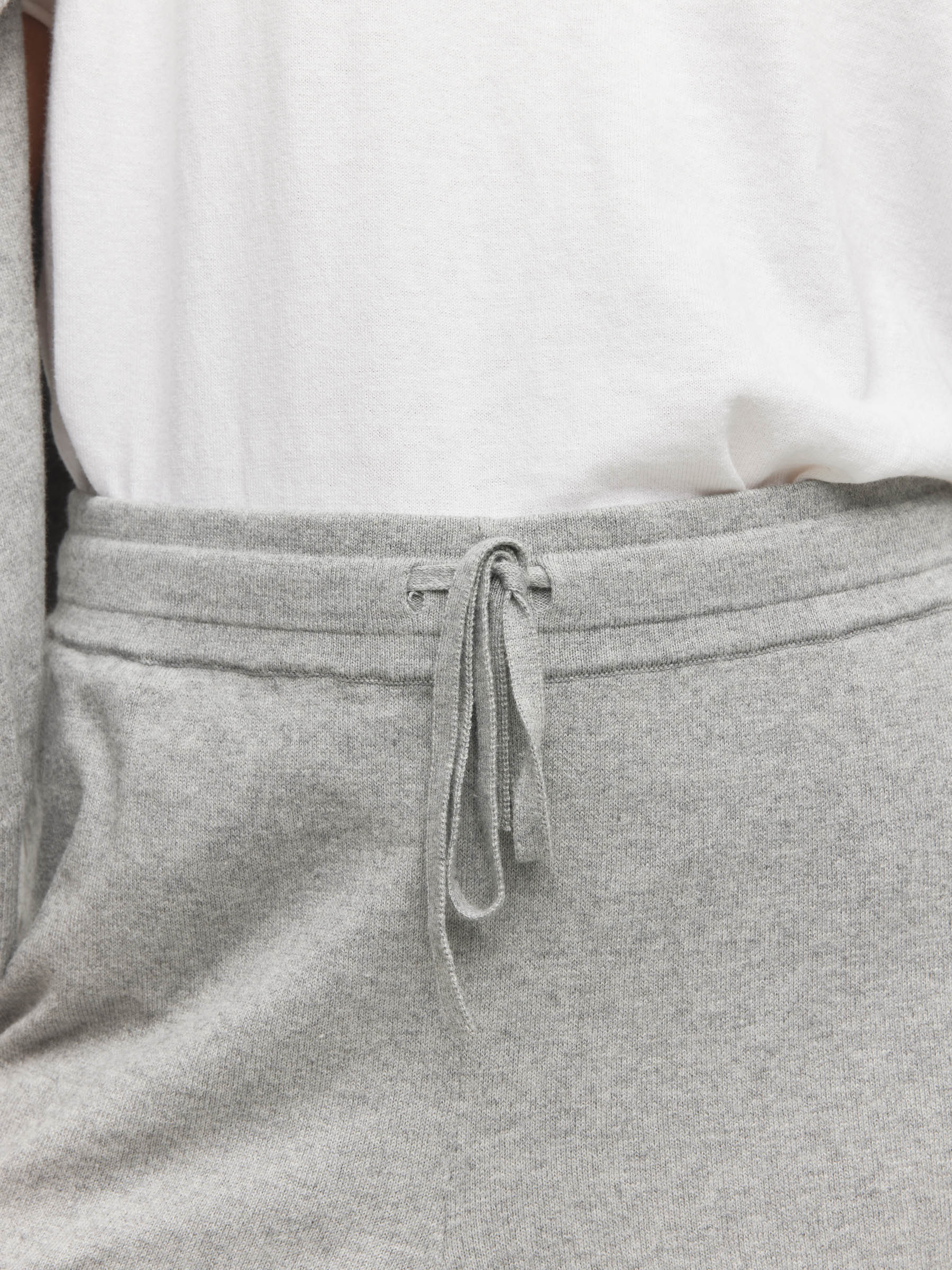 JHL Long Short (Cotton Cashmere) Grey Marle