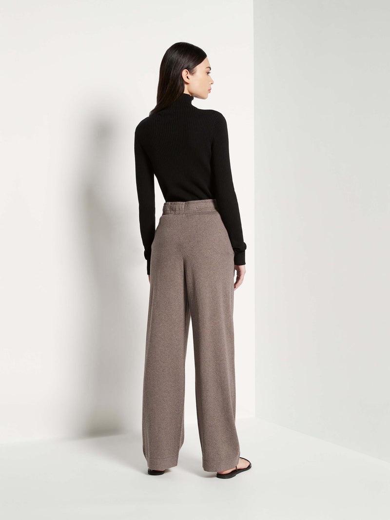 JHL Wide Trackpant (Cotton Cashmere) Walnut