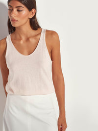 JHL Tank (Fine Cotton Cashmere) Ballet Marle