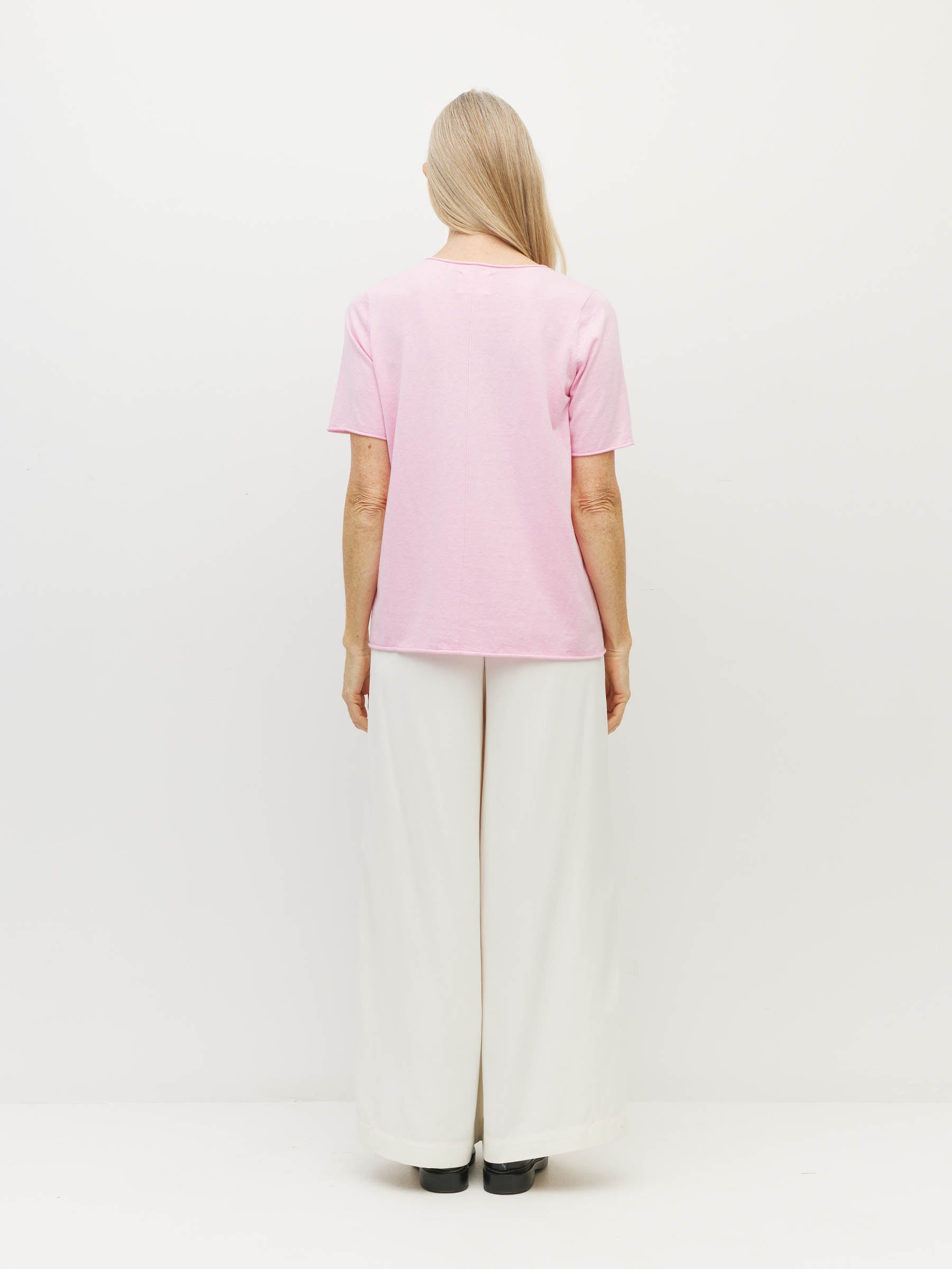 JHL Crew T (Fine Cotton Cashmere) Candy Marle