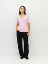 JHL V-Neck T (Fine Cotton Cashmere) Candy Marle