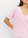 JHL V-Neck T (Fine Cotton Cashmere) Candy Marle