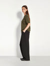 JHL Crew T (Fine Cotton Cashmere) Nori