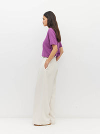 JHL Crew T (Fine Cotton Cashmere) Iris Marle