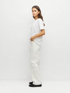 JHL Crew T (Fine Cotton Cashmere) White