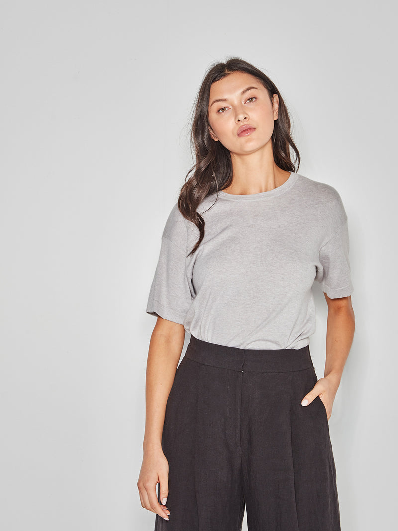 JHL Luxe T (Luxe Cotton Cashmere) Ash