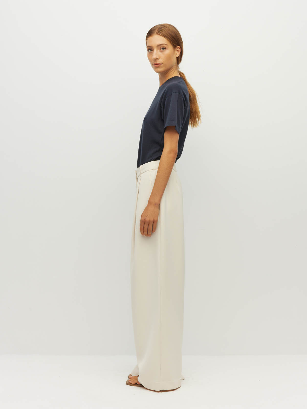 JHL Luxe T (Luxe Cotton Cashmere) Steel Blue