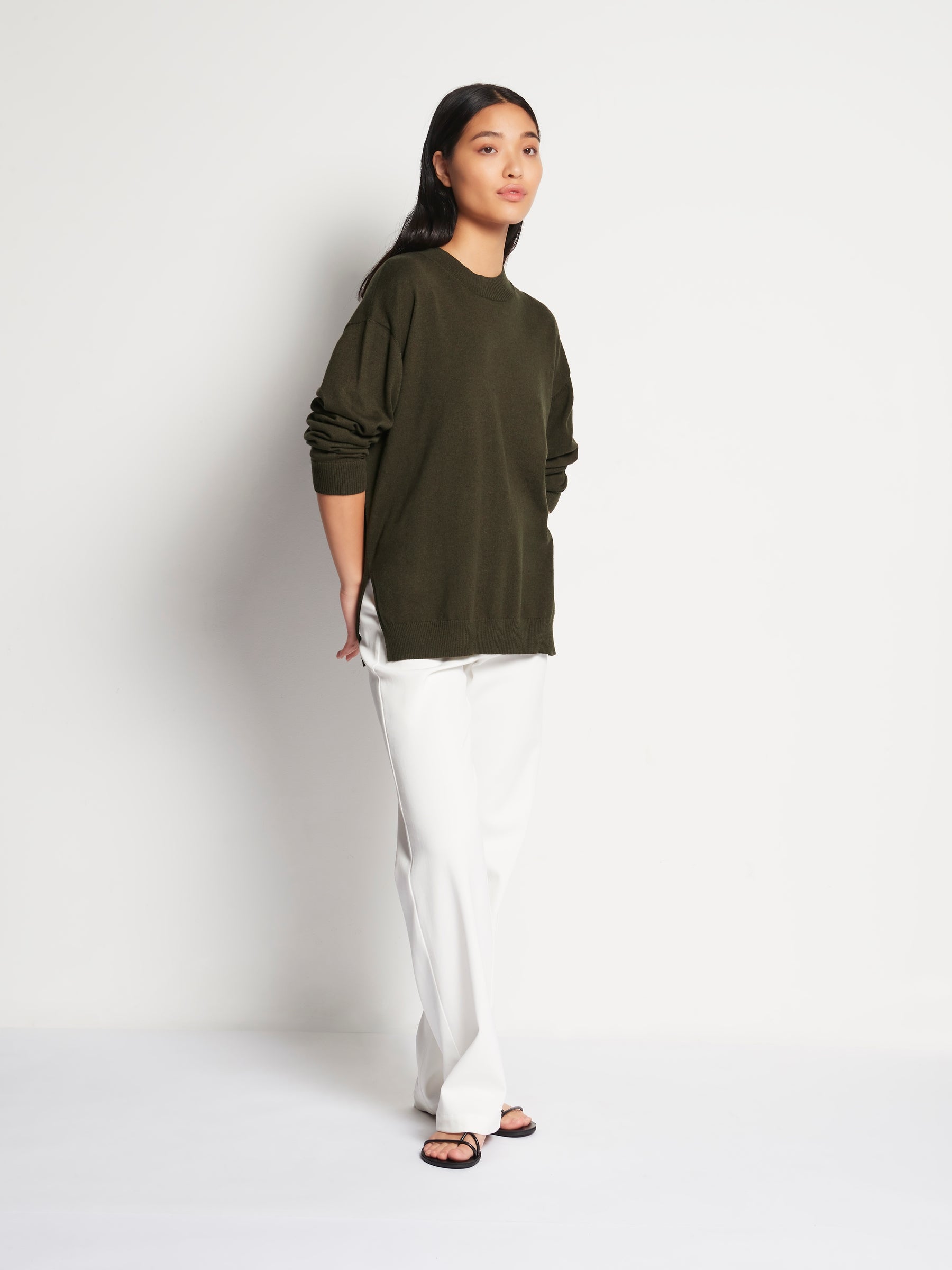 ジェーンマープル Lace trimming cricket sweater ジェーンマープル Lace trimming cricket sweater（collection