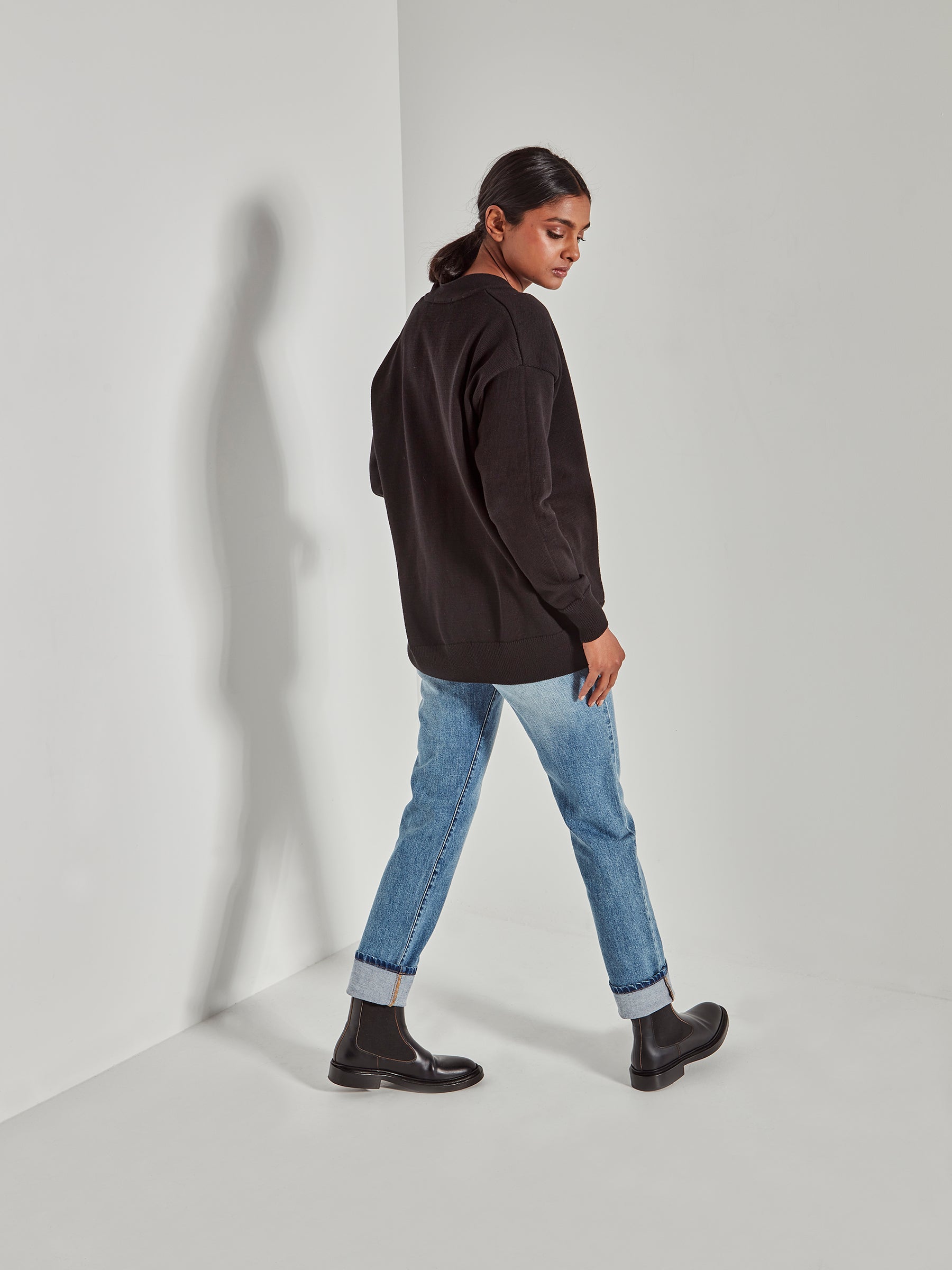 Straight Leg Jean (Denim) Vintage Blue