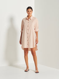 Resort Shirt (Washed Cotton) Nude