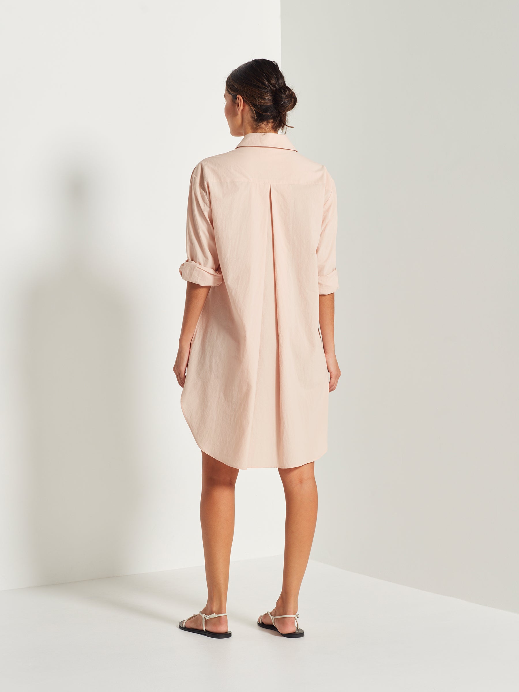 Resort Shirt (Washed Cotton) Nude