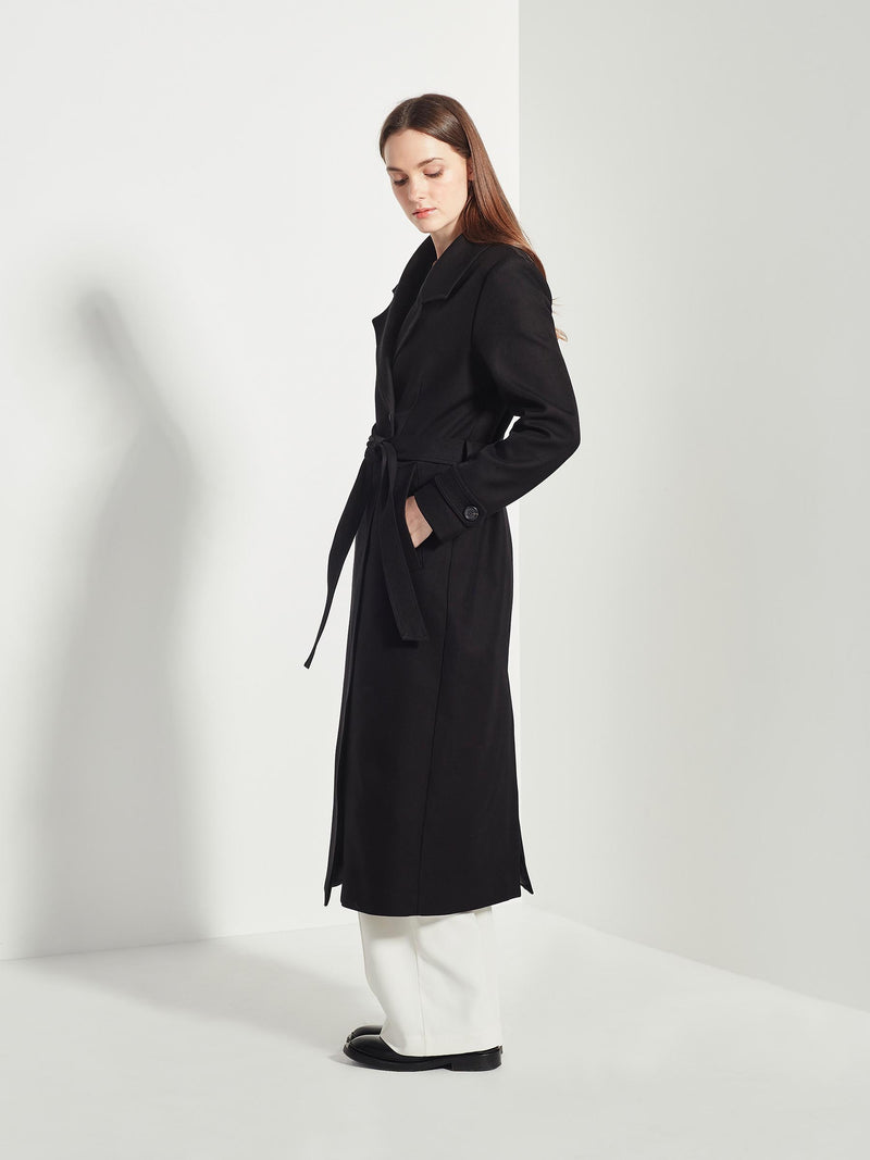 Lilibet Coat (Heavy Twill Coating) Black
