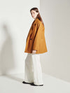 Cass Jacket (Cosy Coating) Mustard