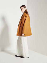 Cass Jacket (Cosy Coating) Mustard