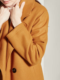 Cass Jacket (Cosy Coating) Mustard