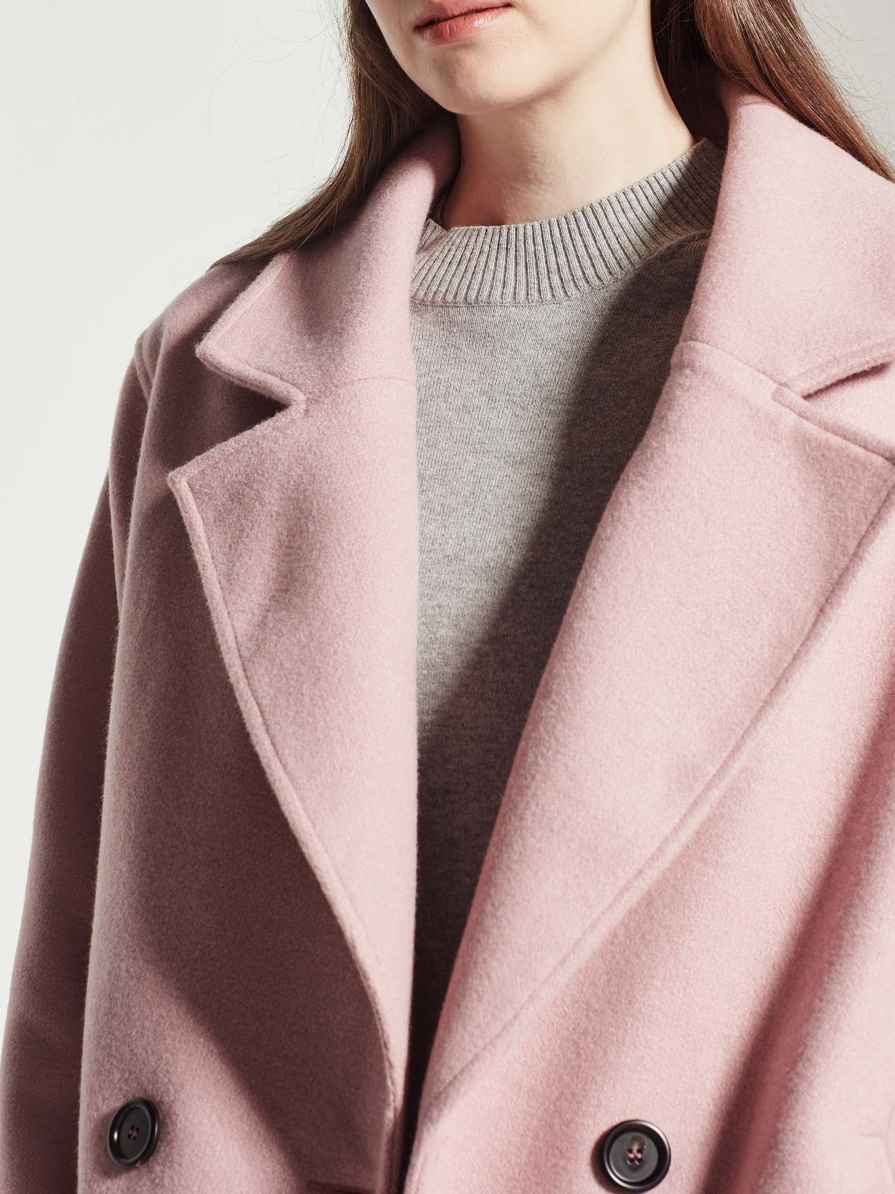 Cass Jacket (Cosy Coating) Rosewater