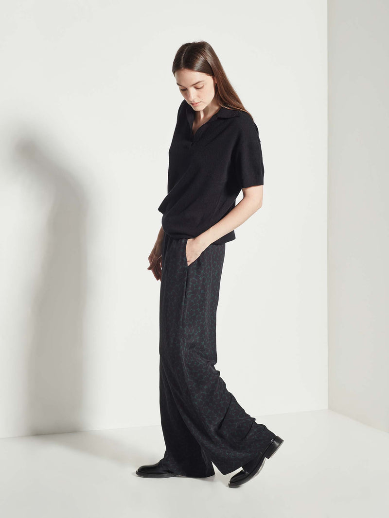Loli Pant (Gem Viscose CDC) Midnight Jade