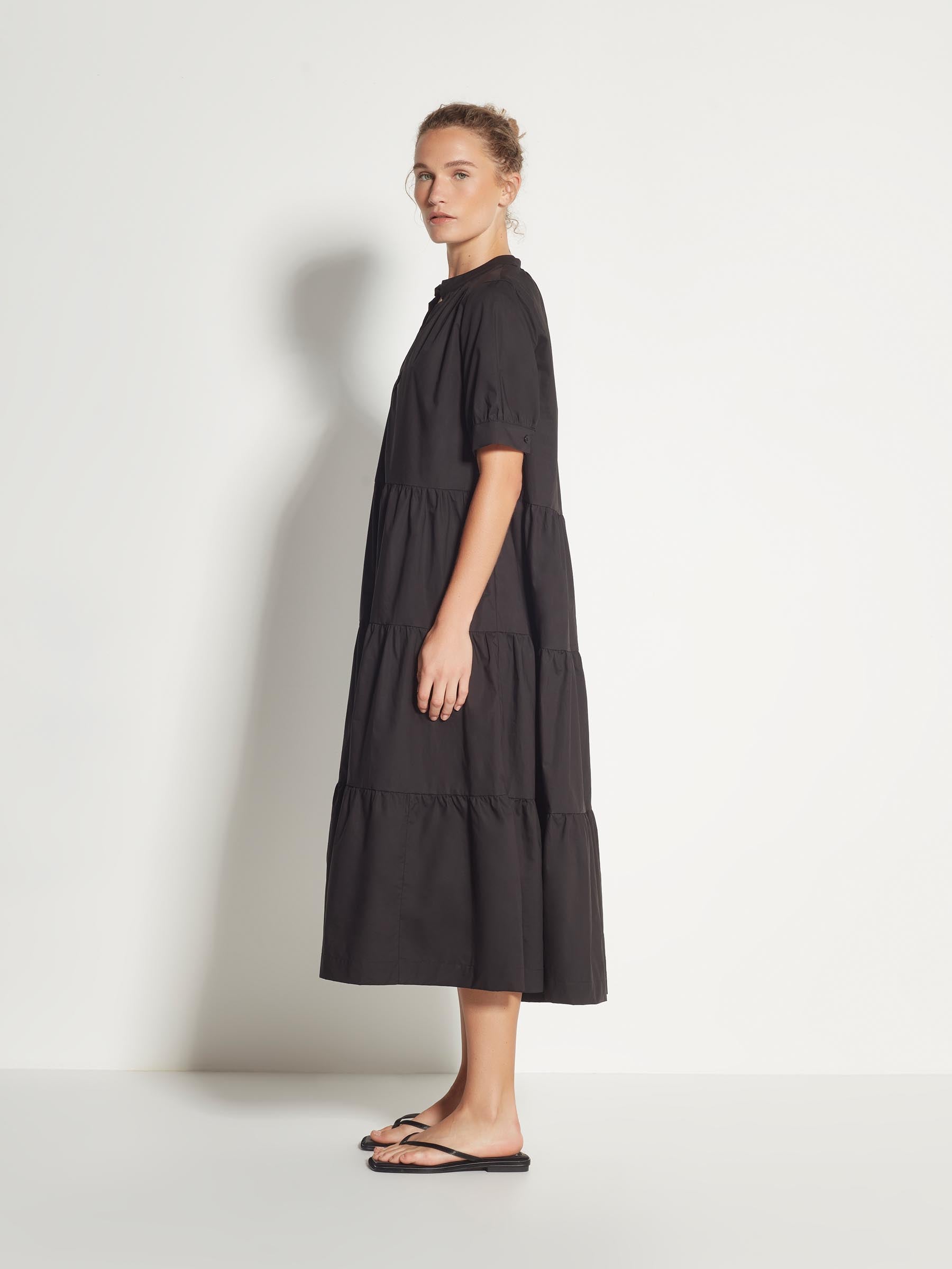 Eternal Tunic (Crisp Cotton) Black
