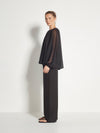 Olympia Top (Crinkle Chiffon) Black