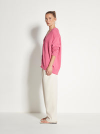 Marvin Cardi (Cotton Knit) Hot Pink