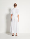 Delphi Dress (Lattice Broderie) White Emb