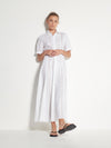 Delphi Dress (Lattice Broderie) White Emb