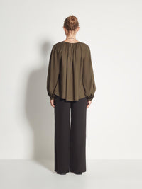 Ophelia Top (Liberty Lawn) Khaki