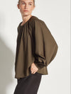 Ophelia Top (Liberty Lawn) Khaki