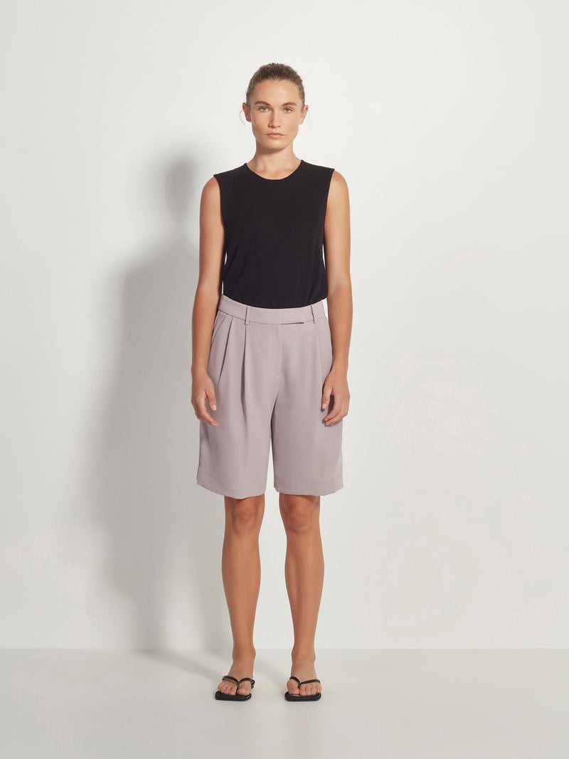 Boyfriend Short (Luxe Suiting) Lilac