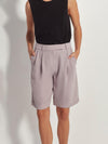Boyfriend Short (Luxe Suiting) Lilac