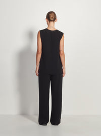 Refined Tank (Luxe Suiting) Black