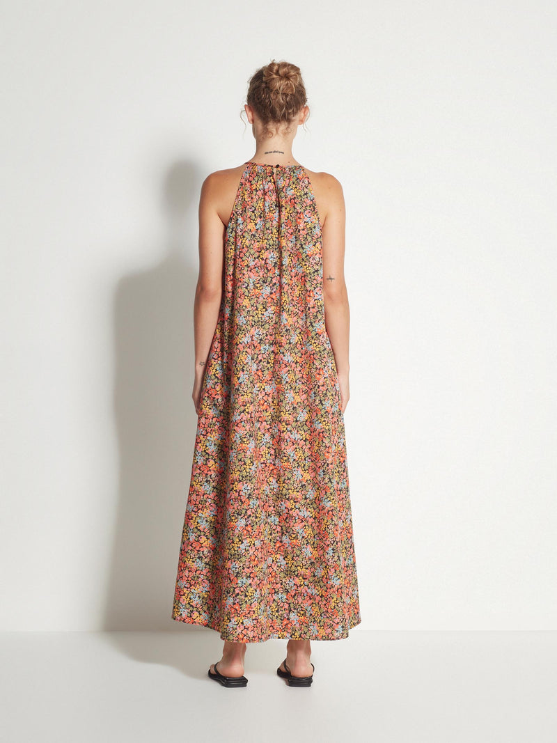 Astrid Dress (Pop Floral Cotton) Brights