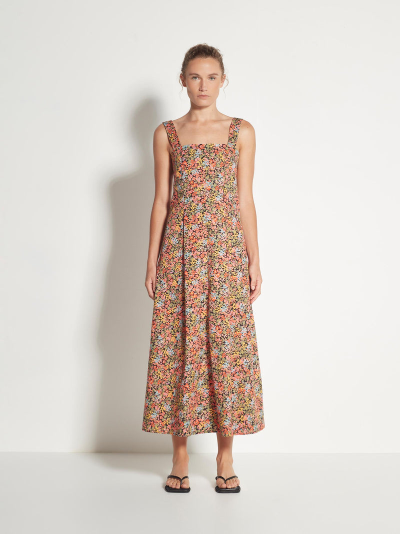 Emile Dress (Pop Floral Cotton) Brights