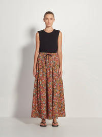 Nova Skirt (Pop Floral Cotton) Brights