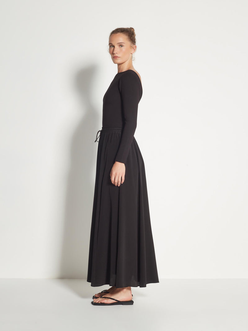 Petra Skirt (Silk CDC) Black