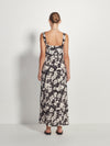 Mei Dress (Sakura Silk) Mono Floral