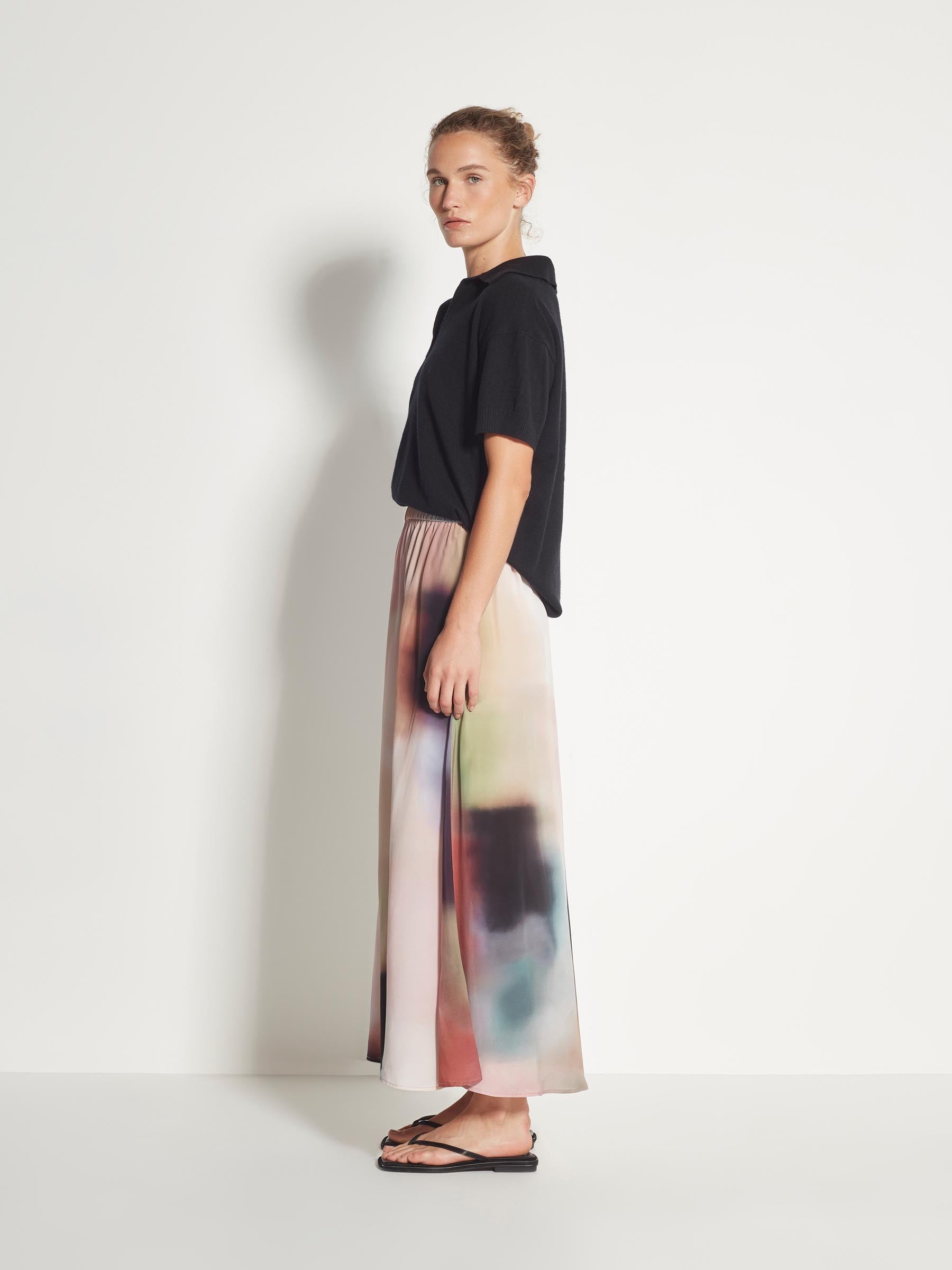 Quarter Skirt (Sundown Viscose Silk) Gradient