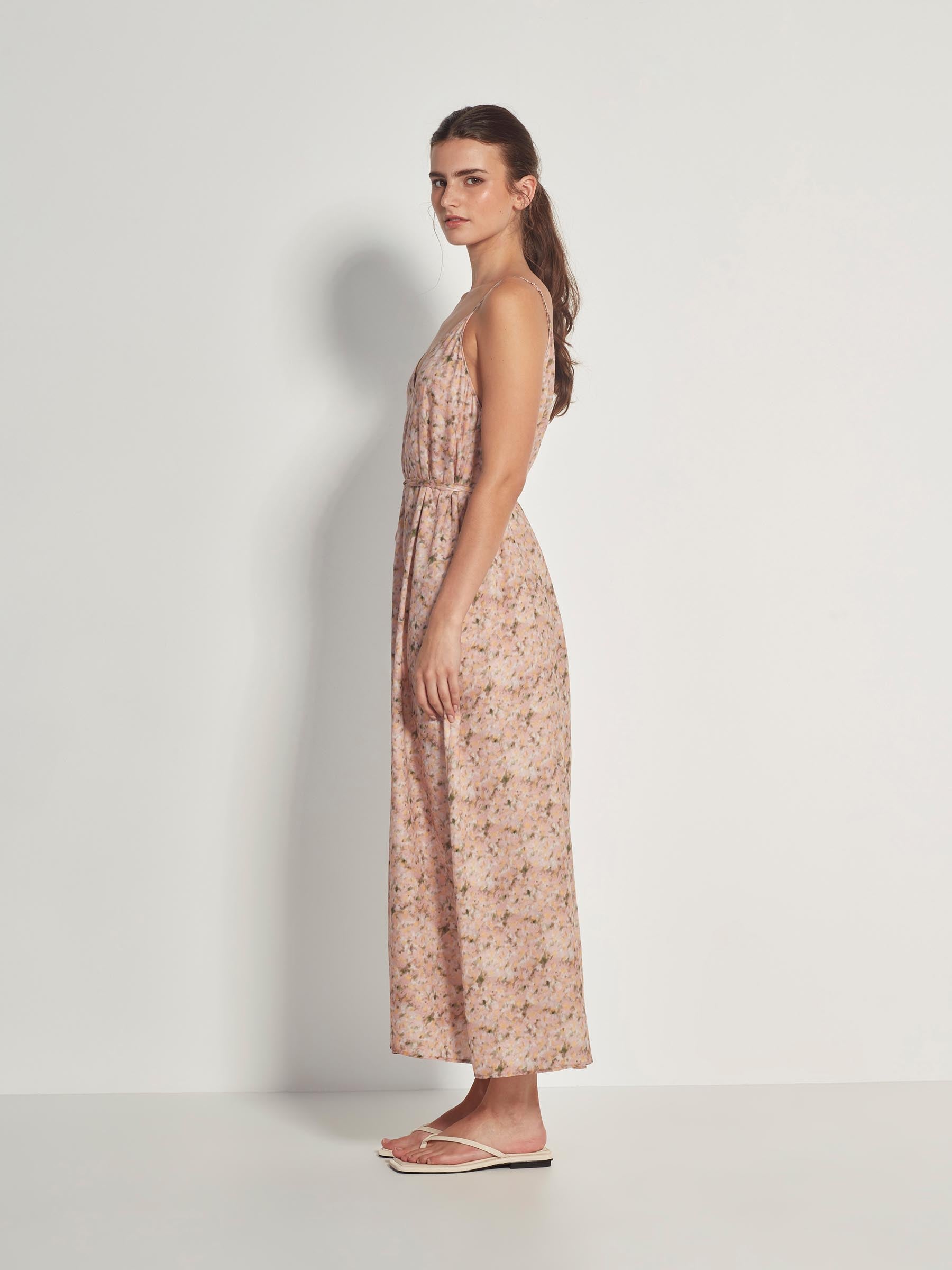 Fall Slip (Daisy Field Cotton) Daisy Pink