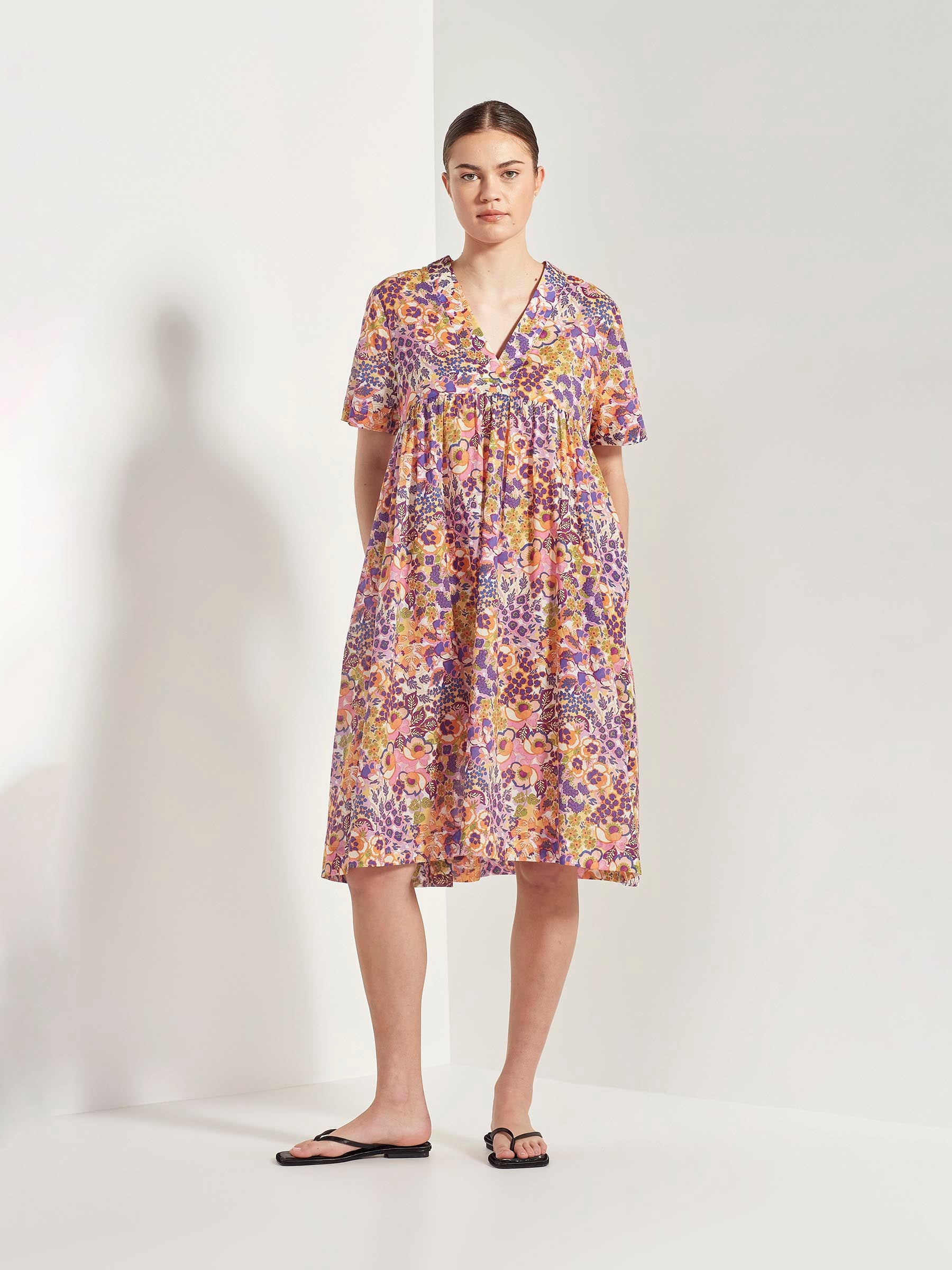 Lola Dress (Garden Party Cotton) Botanica