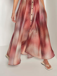 Corfu Shirtdress (Komorebi Linen Silk Organza) Halo