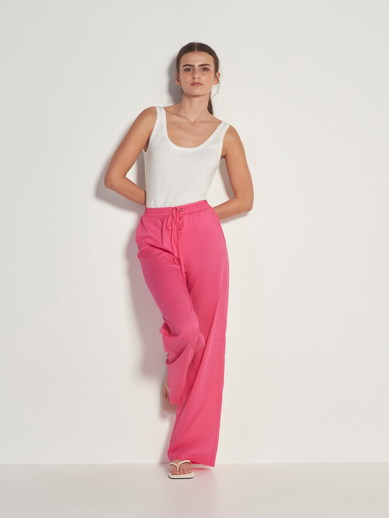 Polly Pant (Summer Cotton) Hot Pink