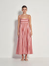 Liza Dress (Sundae Stripe) Jelly Tip
