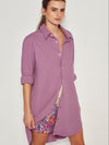 Resort Shirt (Washed Cotton) Soft Purple