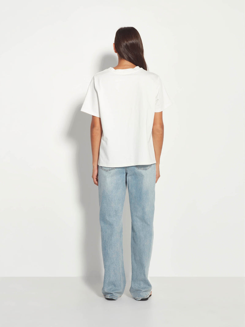 Relaxed T (Heavy Cotton Knit) White