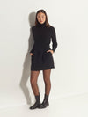 Boyfriend Mini Skirt (Luxe Suiting) Black