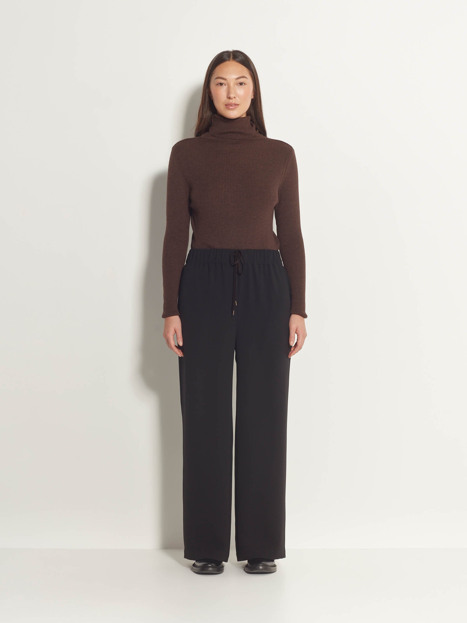 Pia Pant (Luxe Suiting) Black
