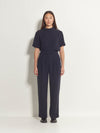 Boyfriend Pant (Luxe Suiting) Navy