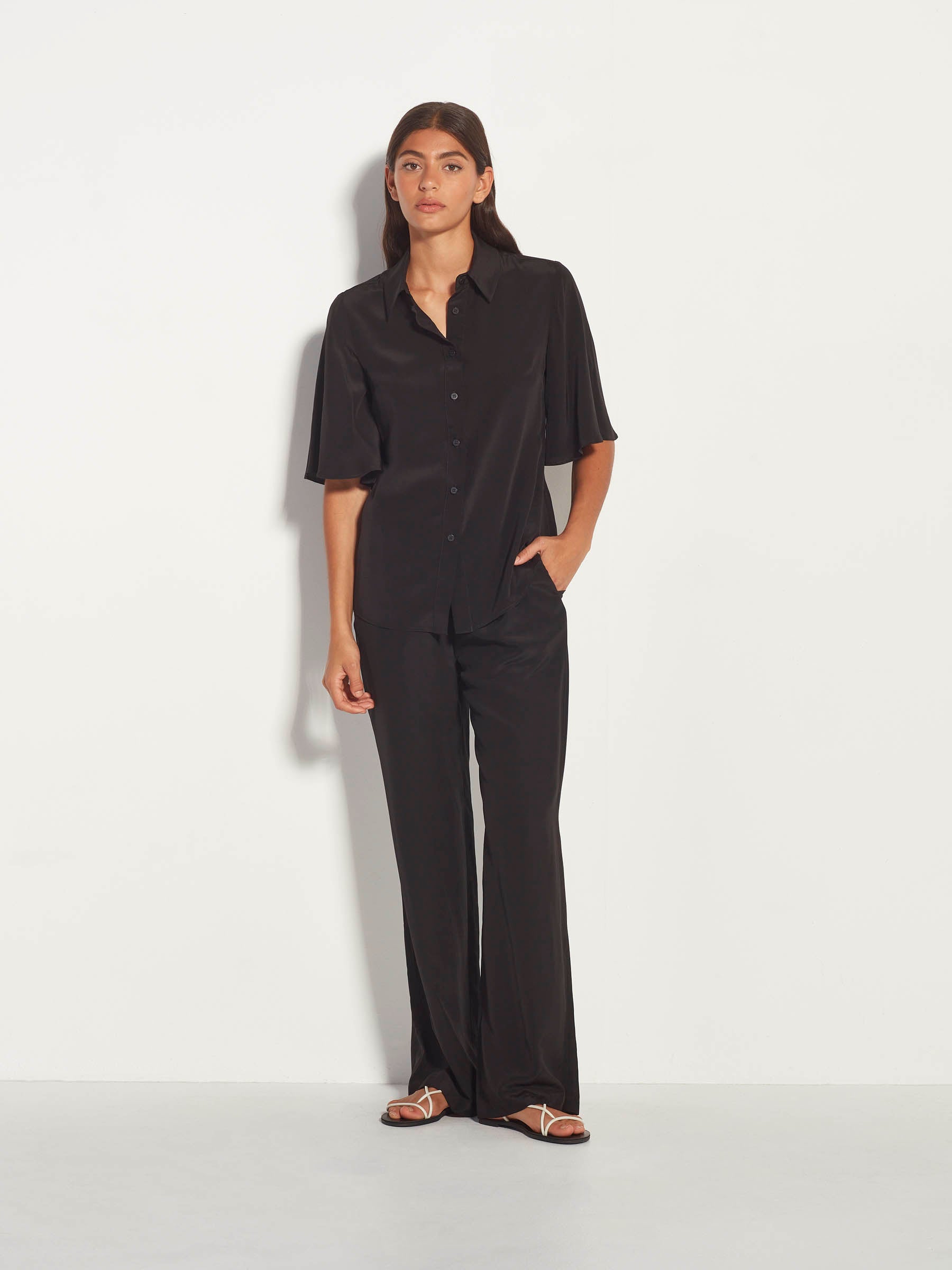 Loli Pant (Silk CDC) Black – Juliette Hogan