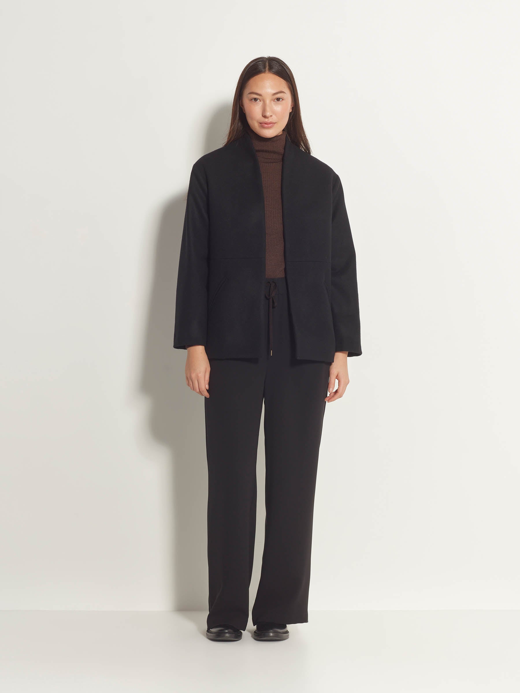 Proust Wool-Blend Melton Coat herlipto（Clifford Coat (Wool